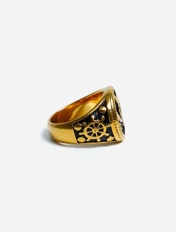 Gracias Dios GD Retro Pirate Ring - Challenger Streetwear