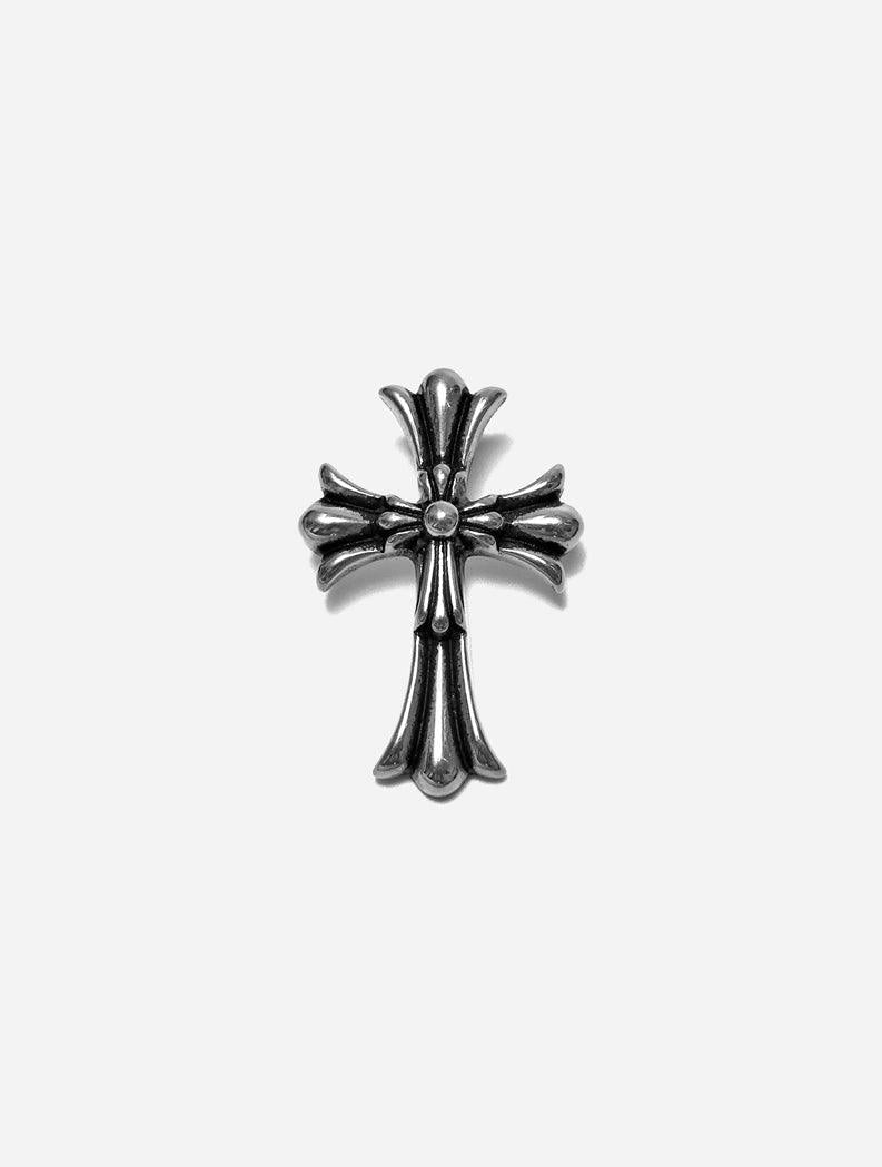 Gracias Dios GD Silver Gothic Cross Pendant - Challenger Streetwear