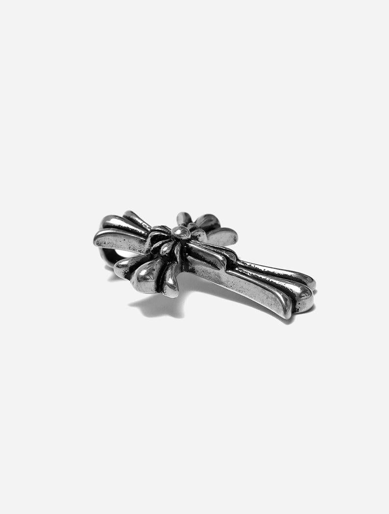 Gracias Dios GD Silver Gothic Cross Pendant - Challenger Streetwear