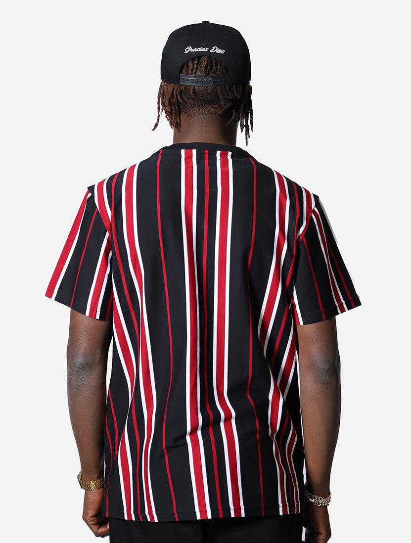Gracias Dios GD Stripe T-Shirt - Challenger Streetwear