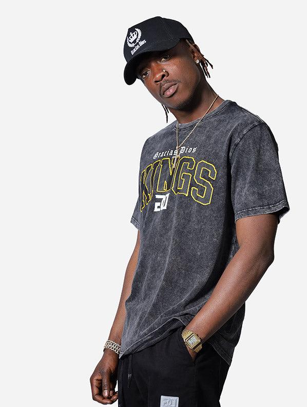 Gracias Dios GD Vintage Kings T-Shirt - Challenger Streetwear