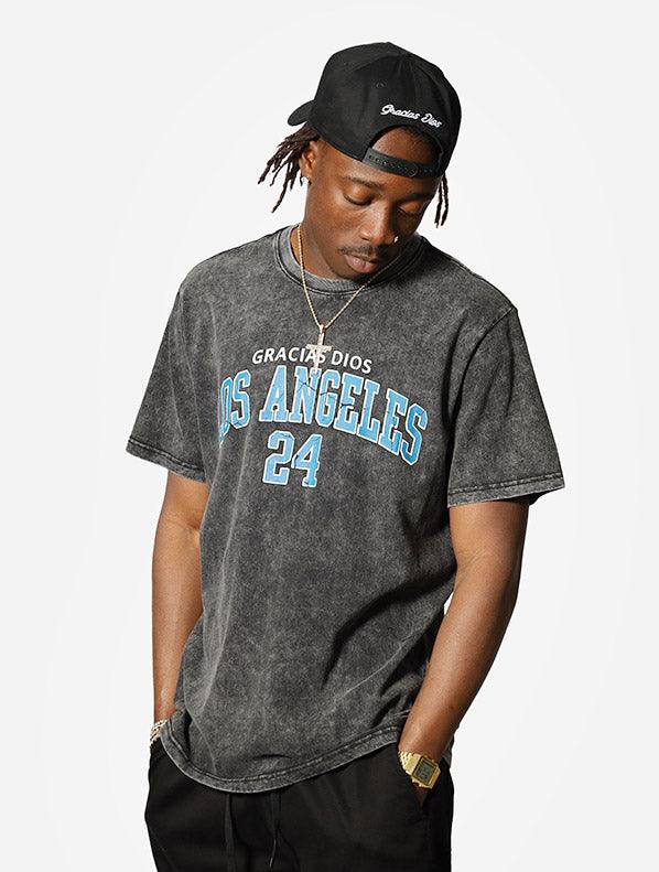 Gracias Dios GD Vintage Los Angeles T-Shirt - Challenger Streetwear