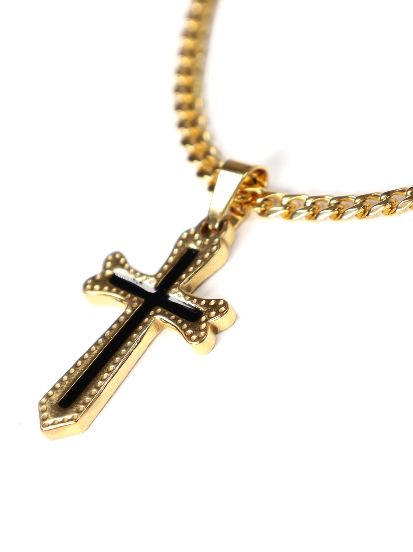 Gracias Dios Generic Fancy Cross Pendant - Challenger Streetwear