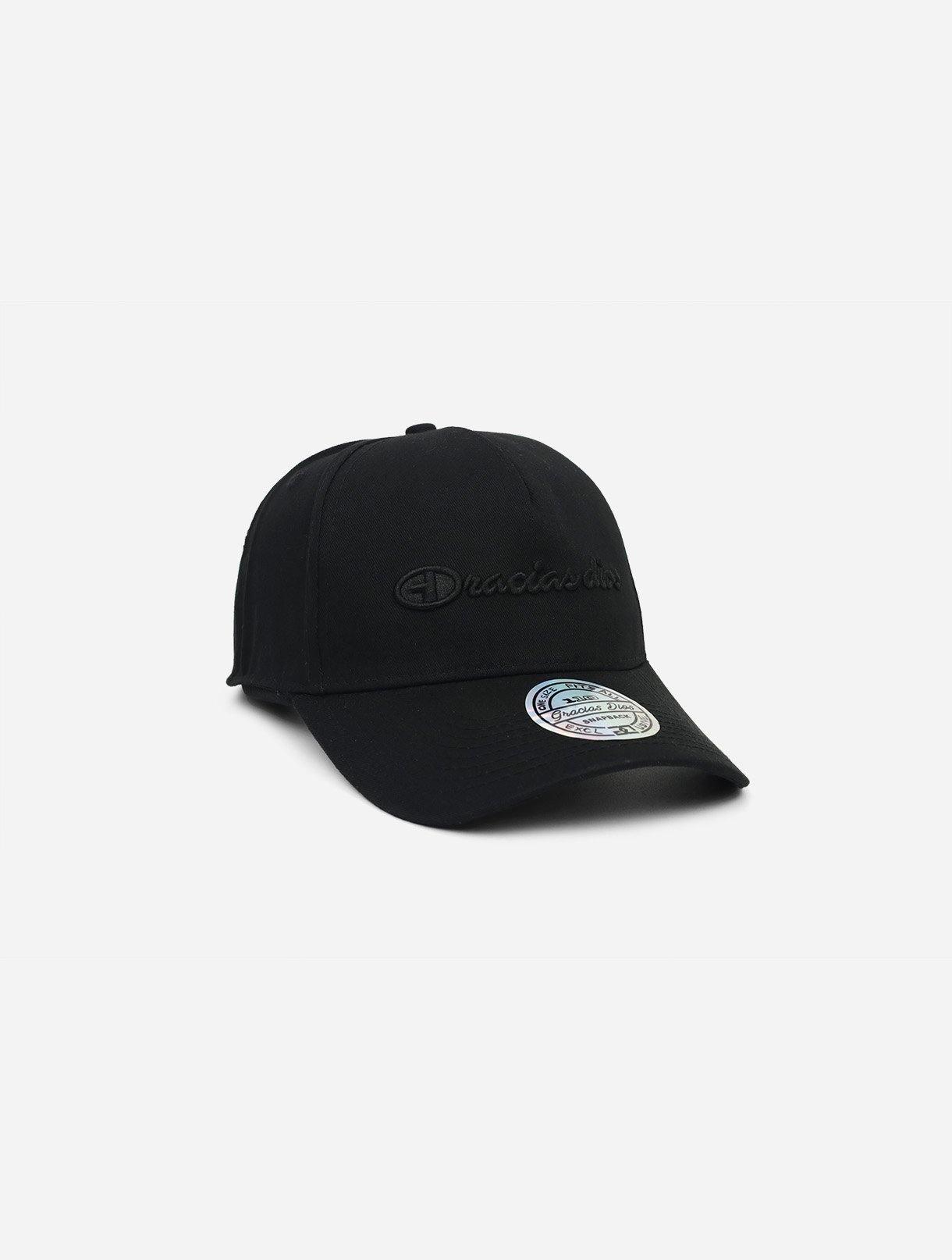 Gracias Dios Gracias Dios Black 110 A-Frame Snapback - Challenger Streetwear