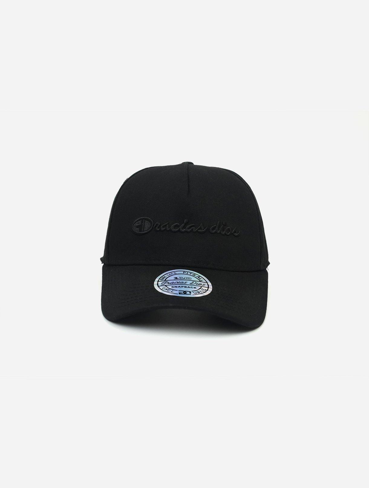 Gracias Dios Gracias Dios Black 110 A-Frame Snapback - Challenger Streetwear