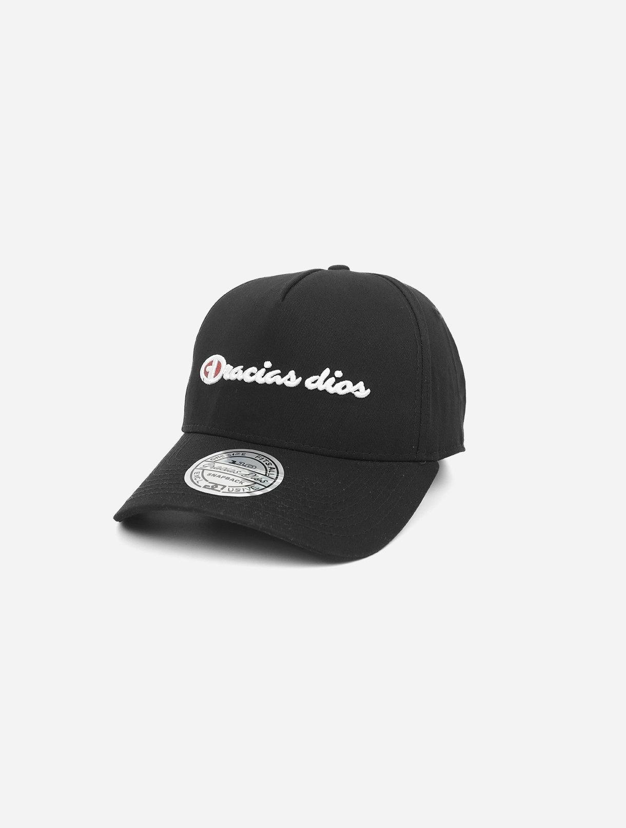 Gracias Dios Gracias Dios Exclusive Black 110 A-Frame Snapback - Challenger Streetwear