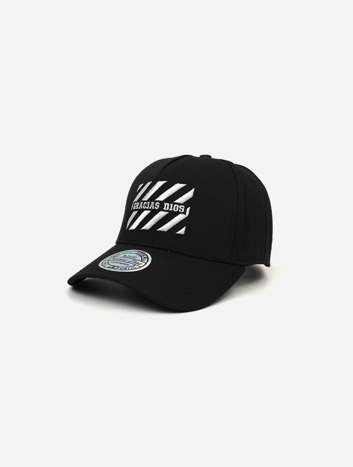 Gracias Dios Gracias Dios Logo Script 110 Snapback - Challenger Streetwear