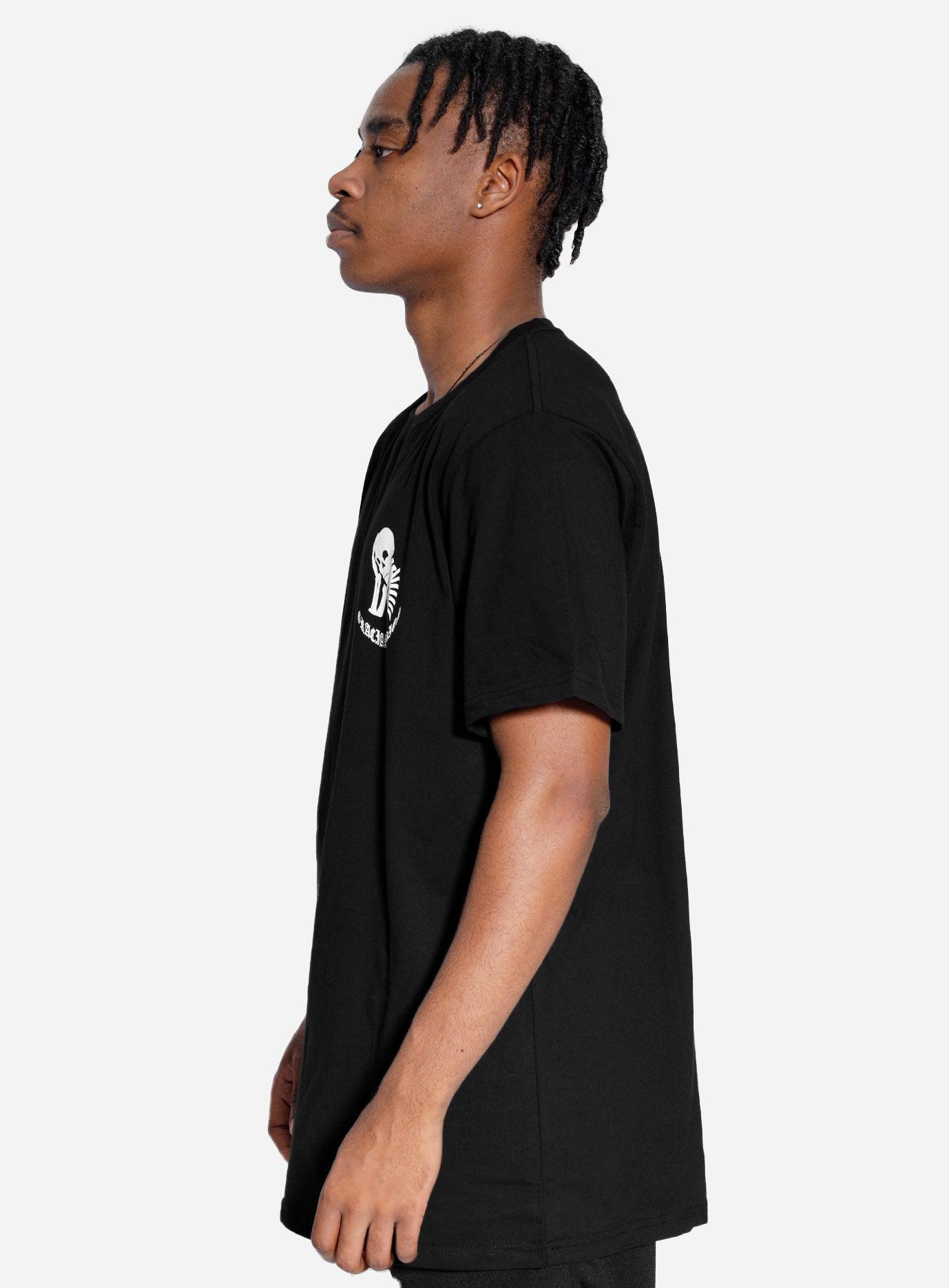 Gracias Dios Gracias Dios Skull Round Neck T-Shirt - Challenger Streetwear