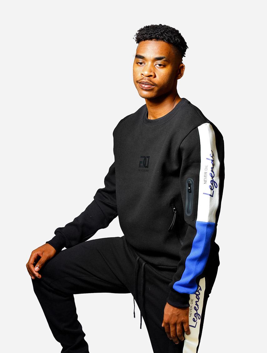Gracias Dios Gracias Legends Never Die Oversized Tracksuit Sweatshirt - Challenger Streetwear