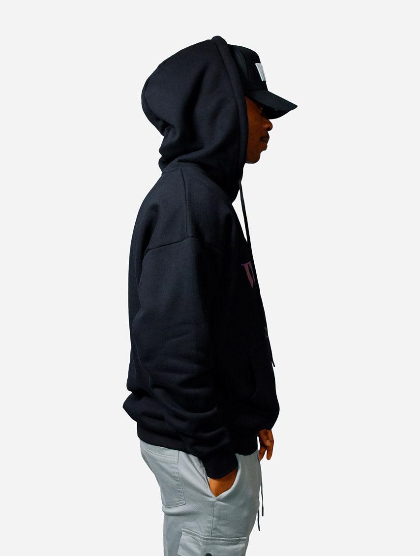 Gracias Dios Gracias West Reflective Butterfly Oversized Hoodie - Challenger Streetwear