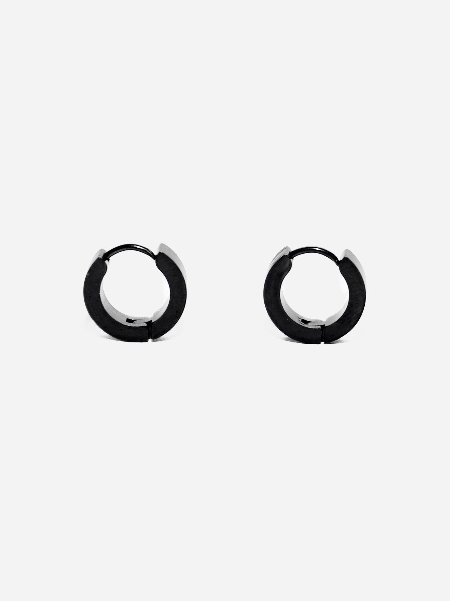 Gracias Dios Half Wire Hoop Hinged Earring - Challenger Streetwear