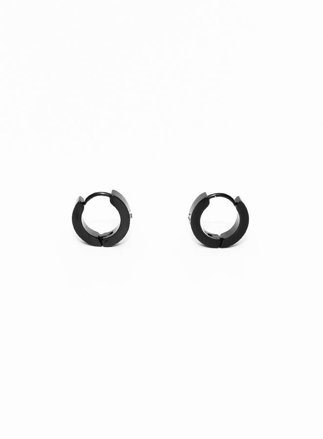 Gracias Dios Hoops Stainless Steel Diamond Earrings - Challenger Streetwear