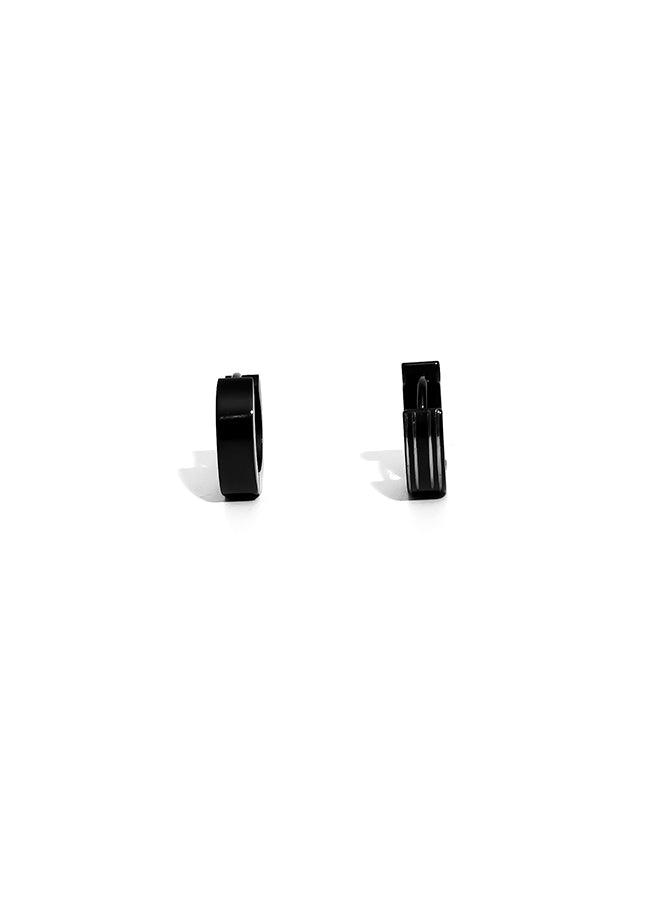 Gracias Dios Hoops Stainless Steels Stripe Earrings - Challenger Streetwear