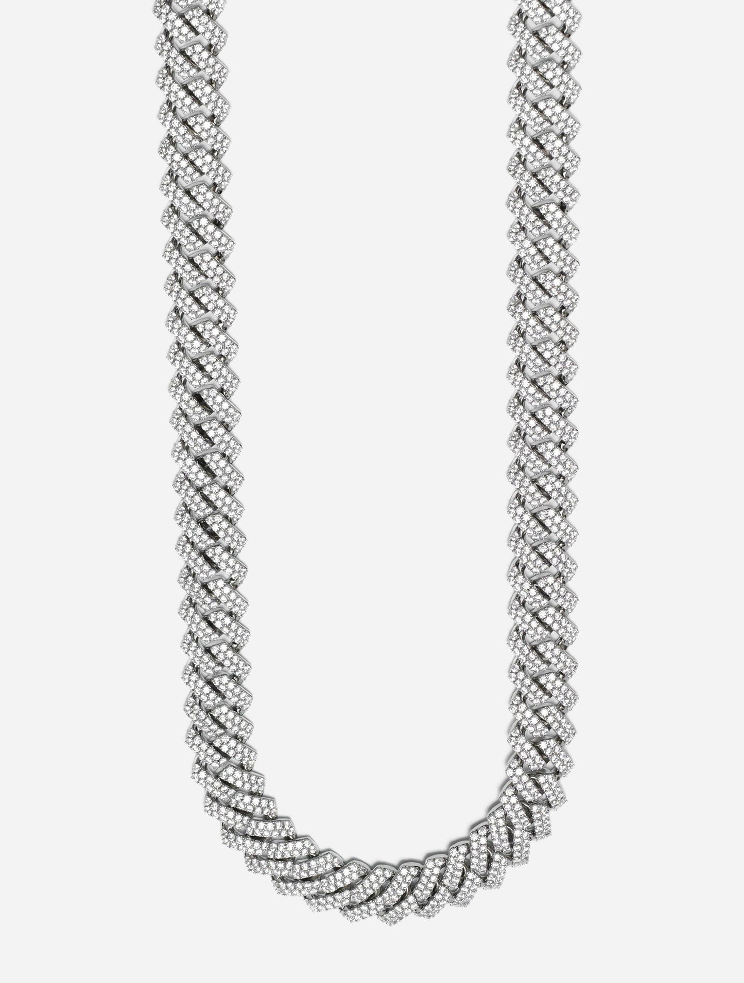 Gracias Dios Interlink 18" 15MM Necklace - Challenger Streetwear