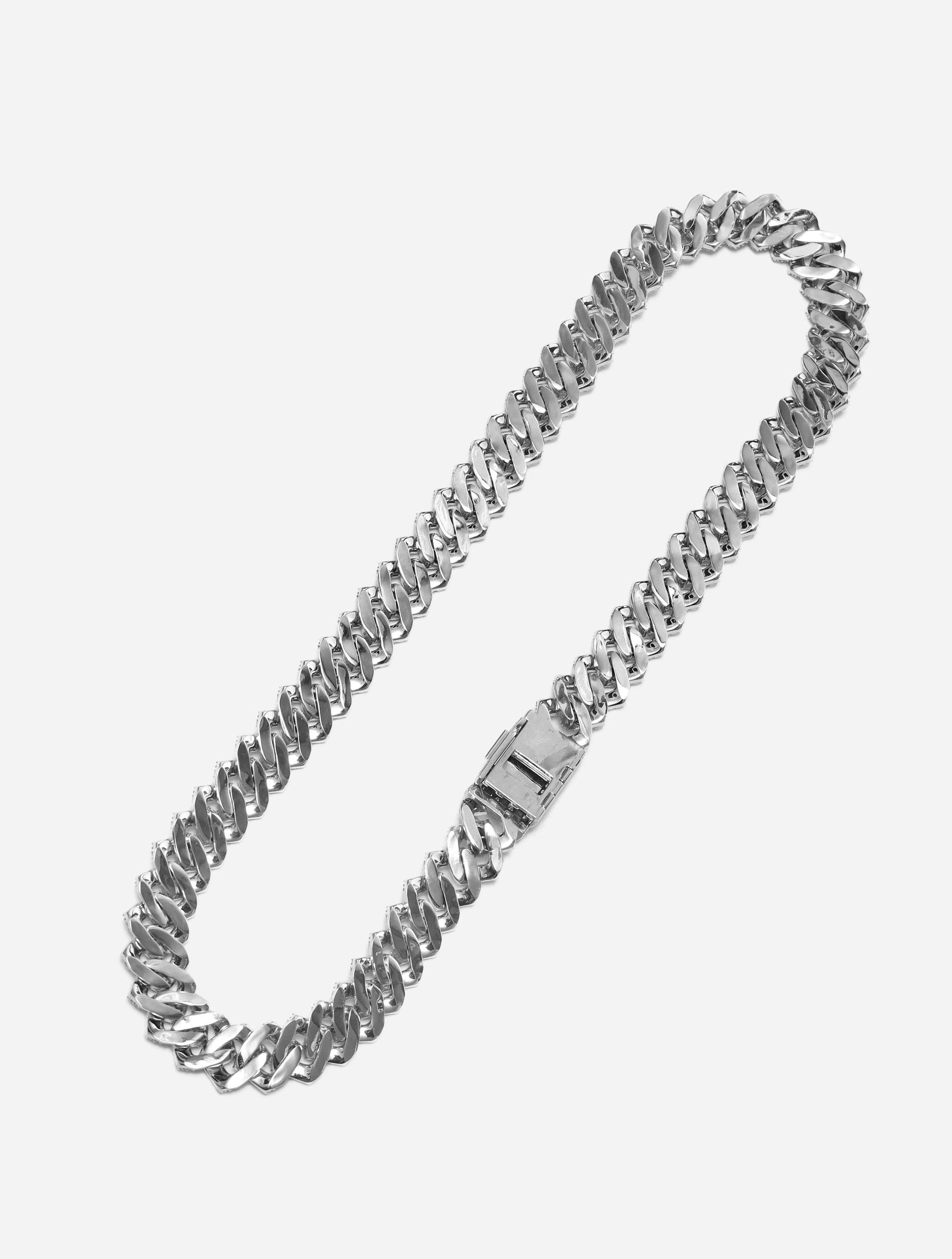 Gracias Dios Interlink 18" 15MM Necklace - Challenger Streetwear