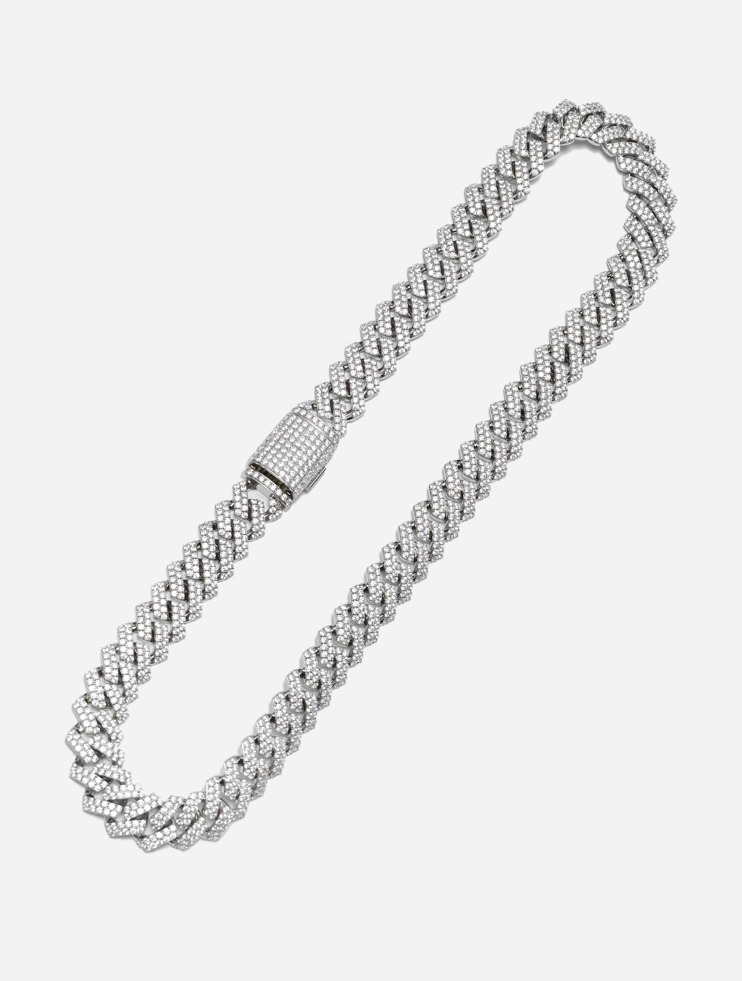 Gracias Dios Interlink 18" 15MM Necklace - Challenger Streetwear