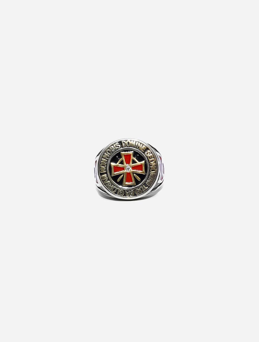 Gracias Dios Knights Templar Masonic Ring - Challenger Streetwear