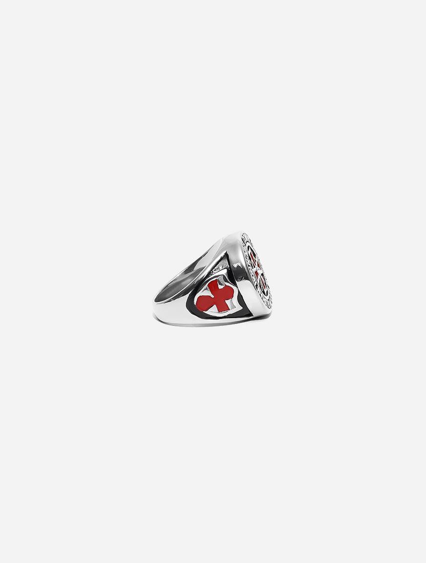 Gracias Dios Knights Templar Masonic Ring - Challenger Streetwear