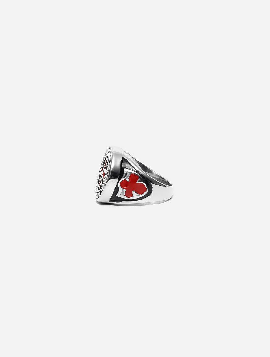 Gracias Dios Knights Templar Masonic Ring - Challenger Streetwear