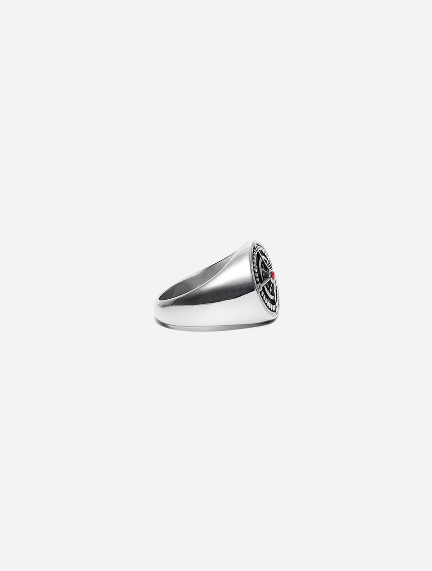 Gracias Dios Otan Red Zircon Ring - Challenger Streetwear