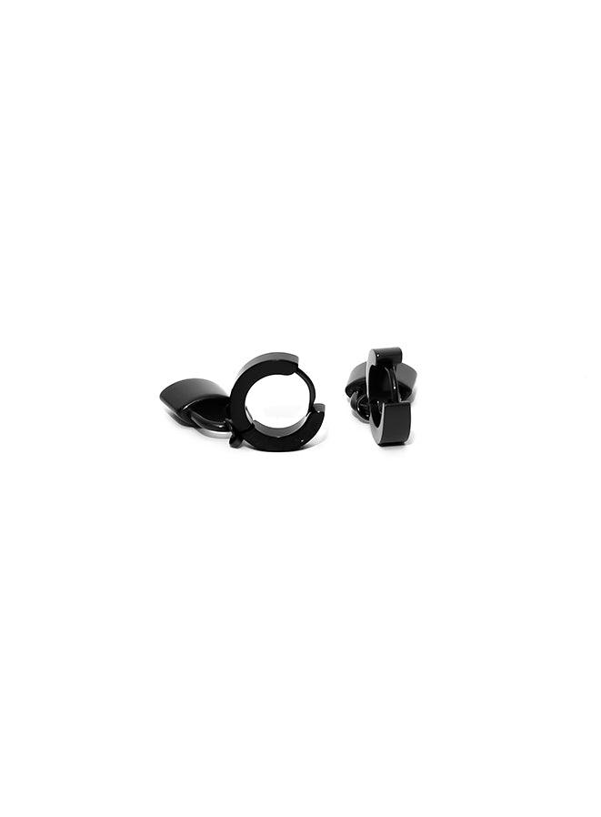 Gracias Dios Padlock Hoop Hinged Earring - Challenger Streetwear