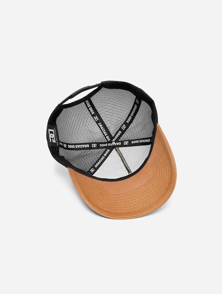 Gracias Dios Pray Hand Rose Logo 110 Snapback - Challenger Streetwear