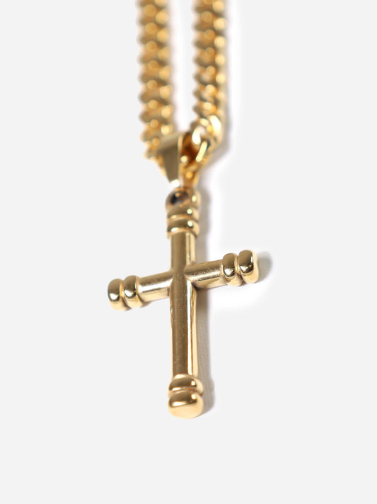 Gracias Dios Religious Cross Pendant - Challenger Streetwear