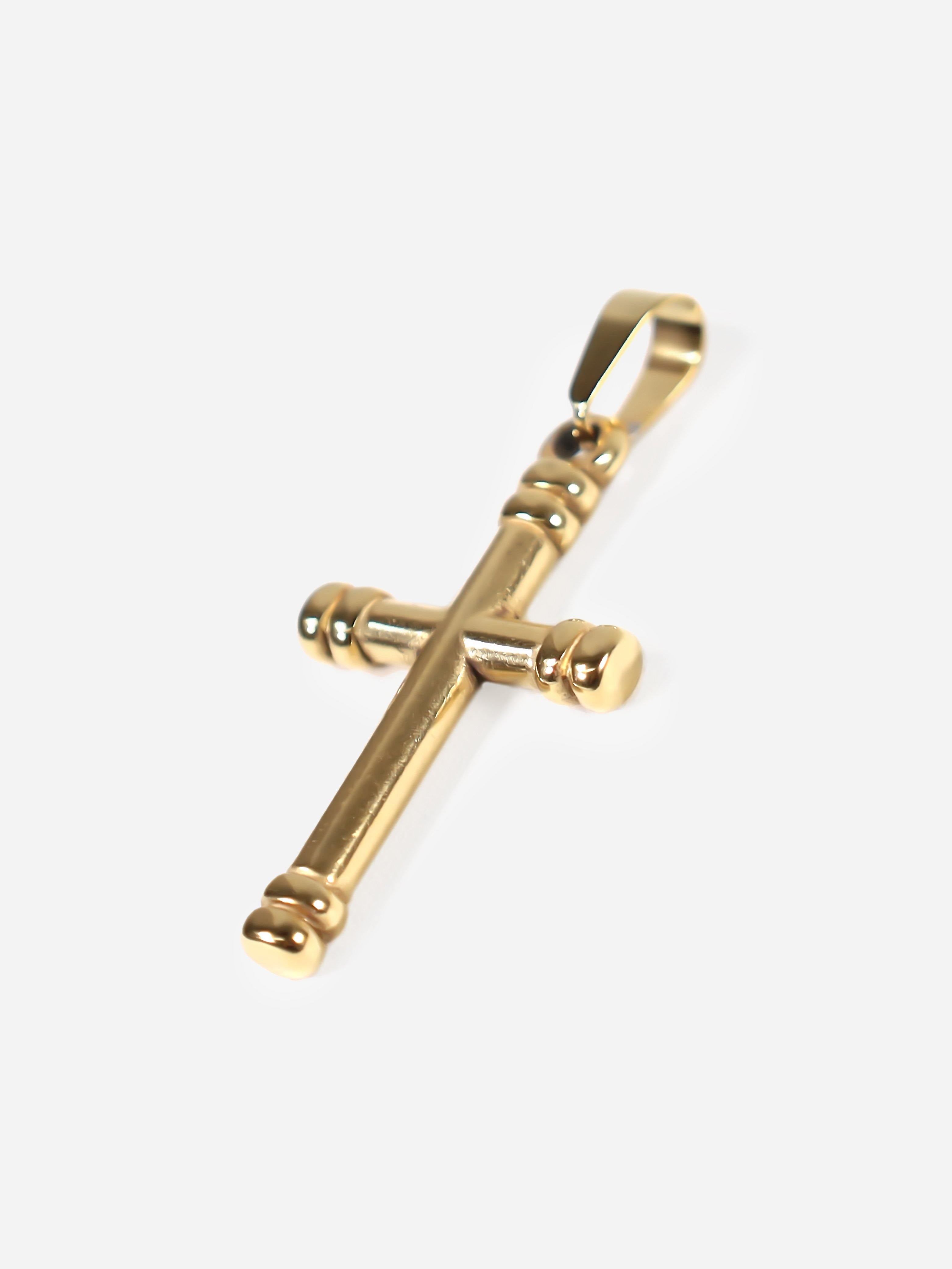 Gracias Dios Religious Cross Pendant - Challenger Streetwear