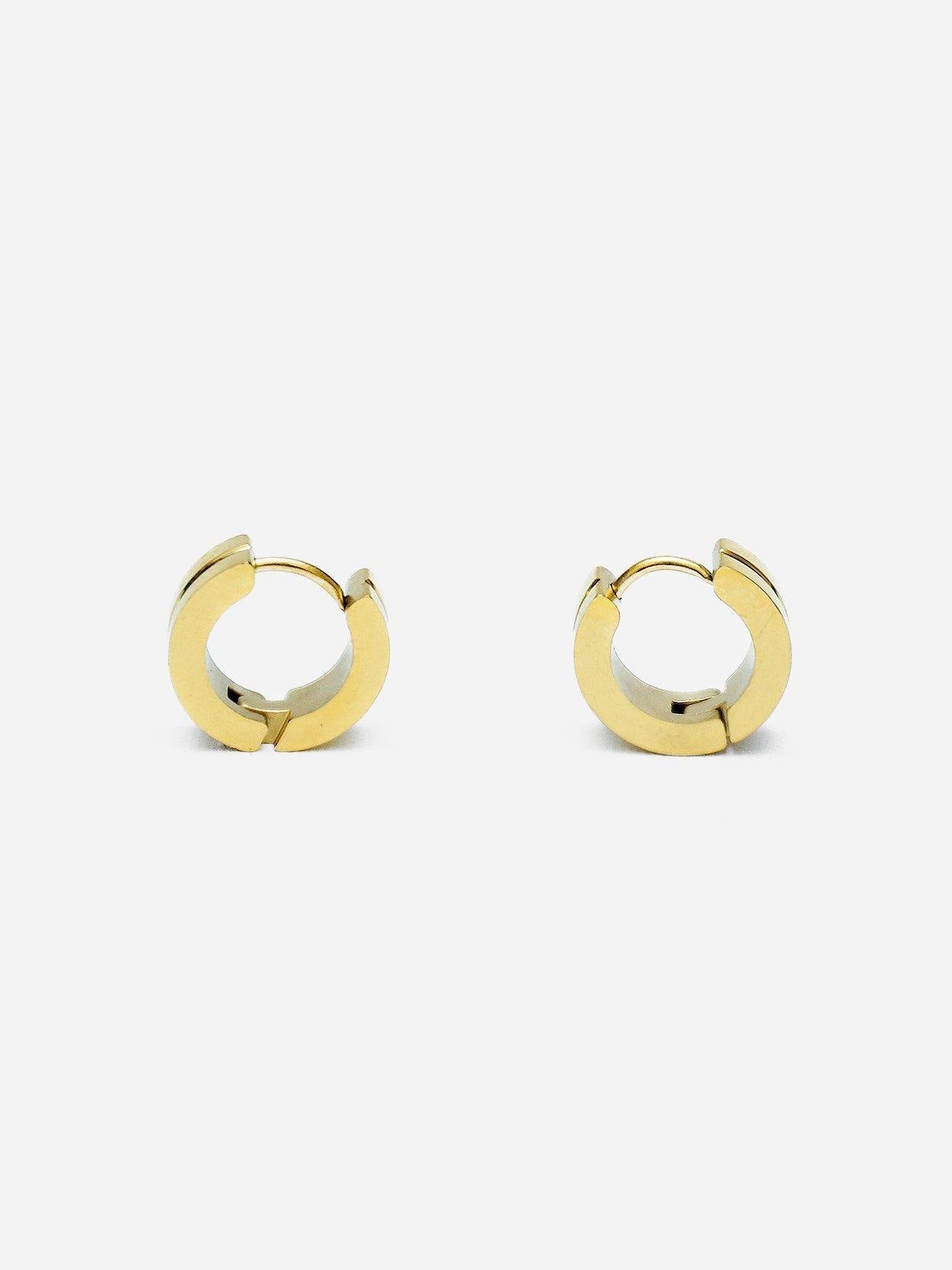 Gracias Dios Surgical Hoop Hinged Earring - Challenger Streetwear