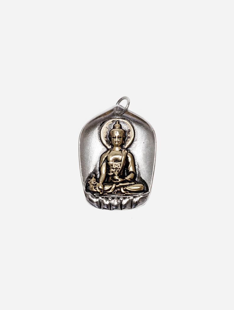 Gracias Dios Two Tone Buddha Pendant - Challenger Streetwear