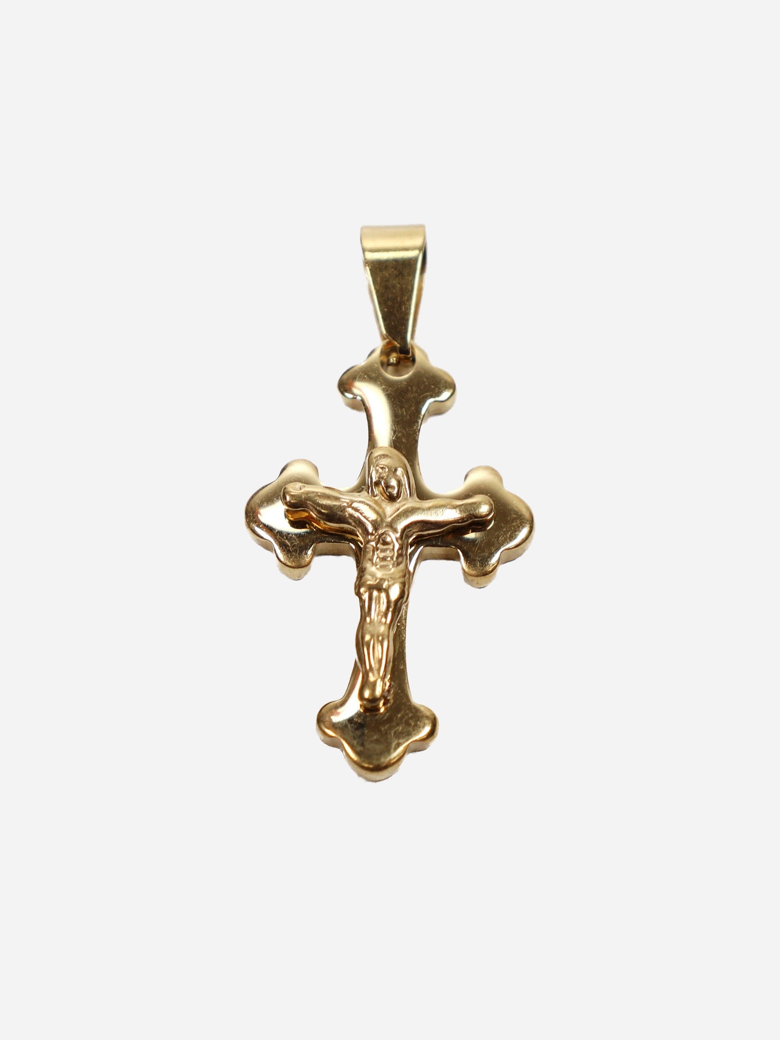 Vintage crucifix sales pendant